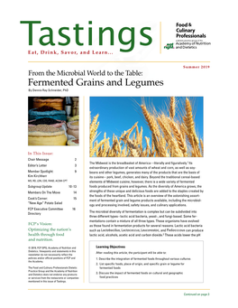 Fermented Grains and Legumes by Dennis Ray Schneider, Phd