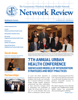 Network Review | SUMMER/FALL 2008 Edition SUMMER/FALL 2008 Edition | Network Review