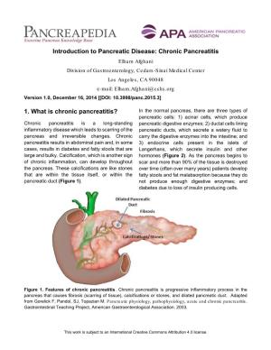 Introduction to Pancreatic Disease