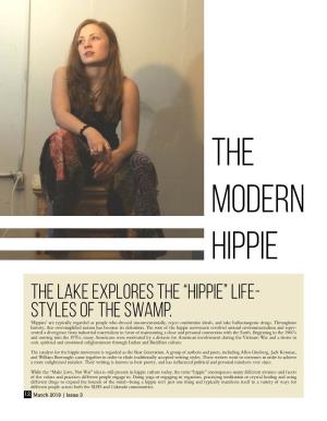 Hippie the Lake Explores the “Hippie” Life- Styles of the Swamp