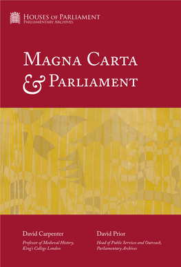 Magna Carta & Parliament