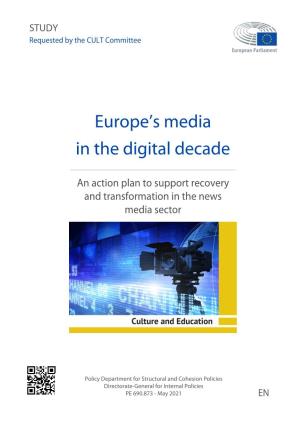 Europe's Media in the Digital Decade