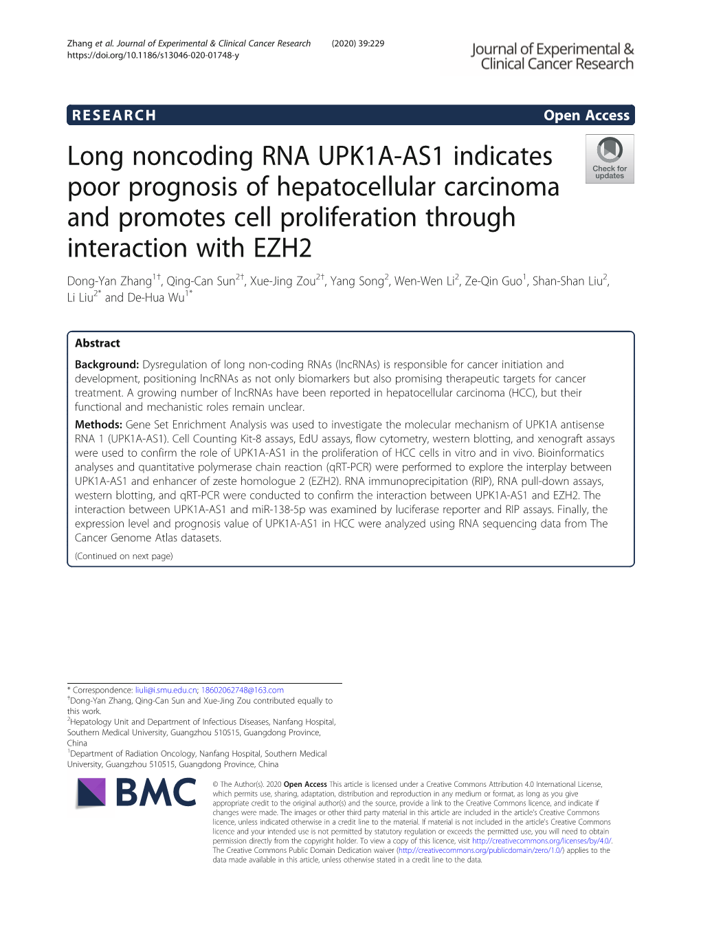Long Noncoding RNA UPK1A-AS1 Indicates Poor Prognosis Of