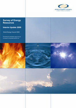 Survey of Energy Resources Interim Update 2009