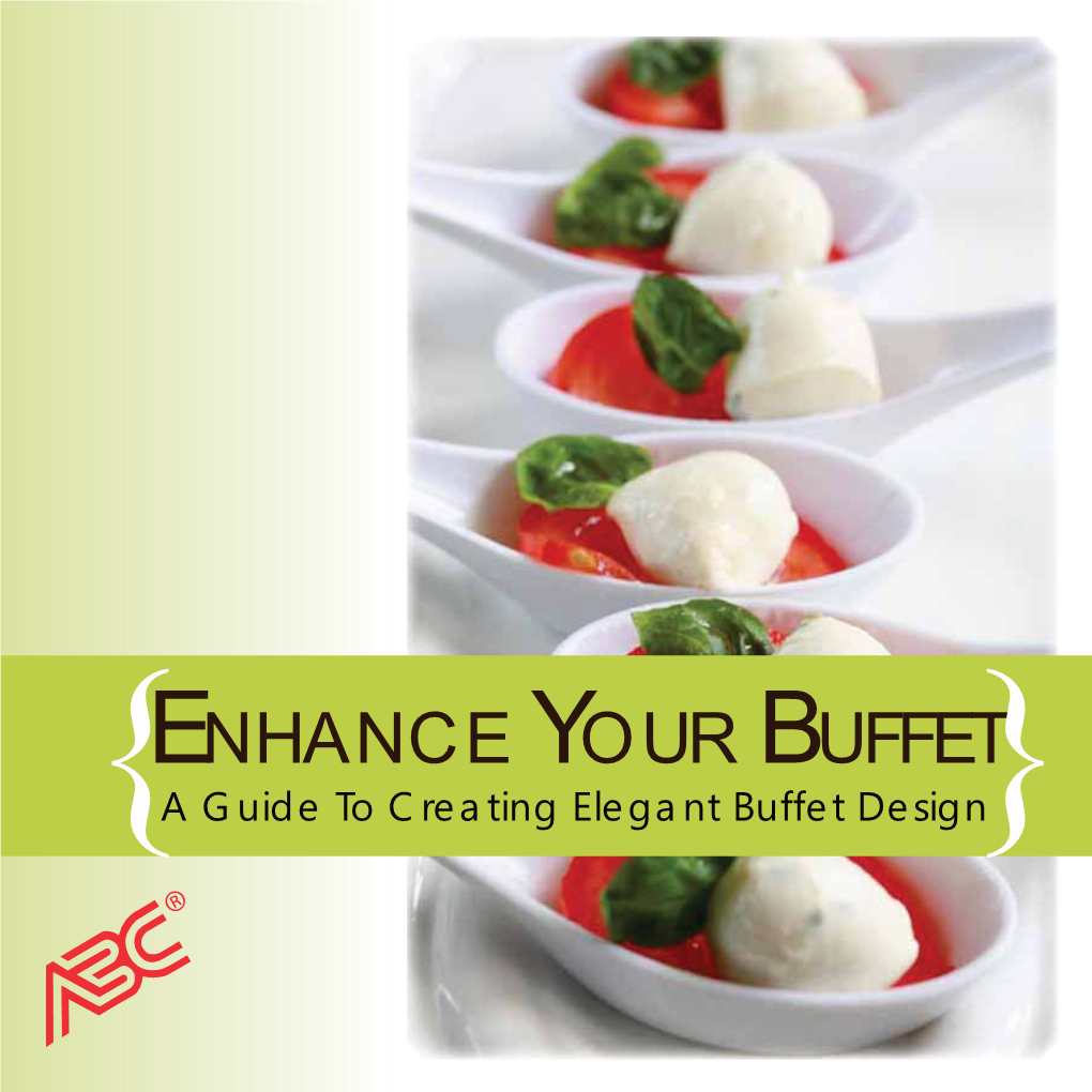 ENHANCE YOUR BUFFET { a Guide to Creating Elegant Buffet Design { MINI STAINLESS WONDERS by AMERICAN METALCRAFT