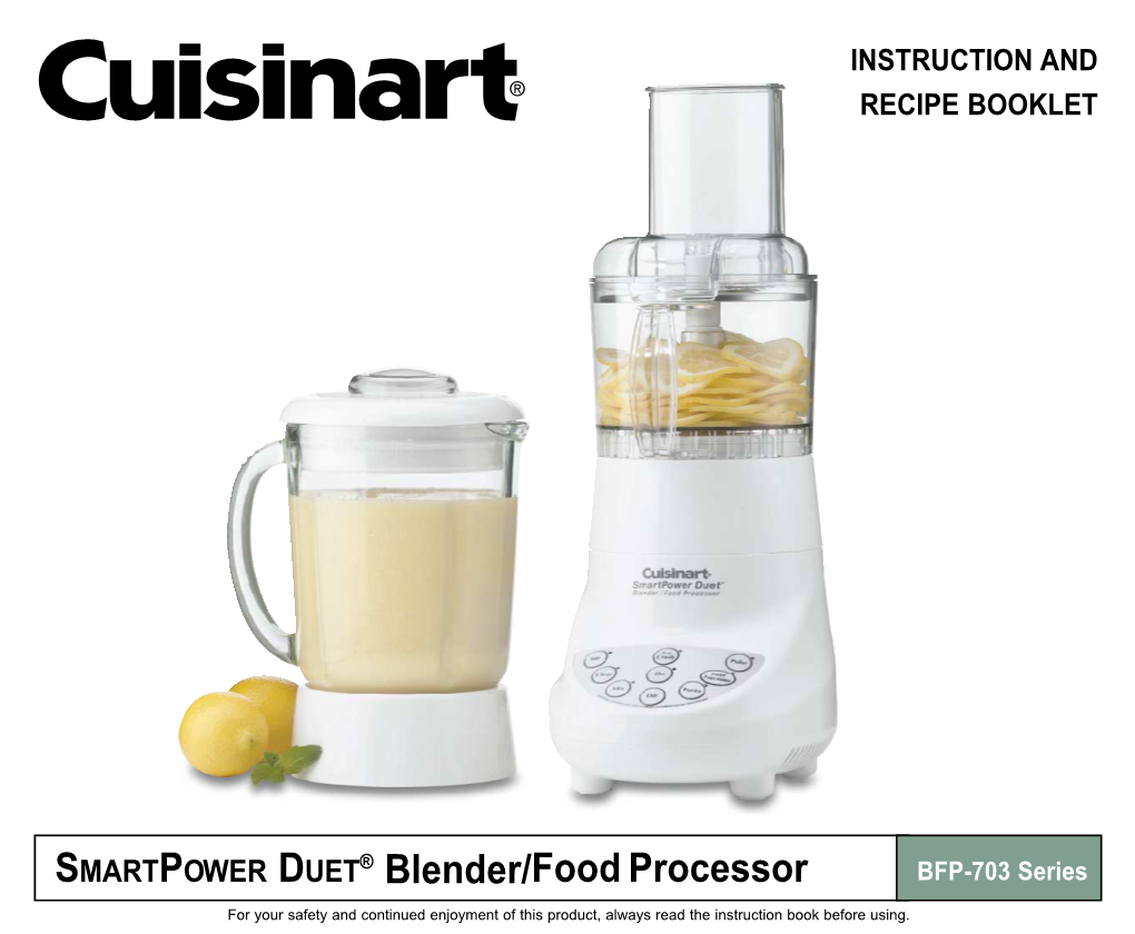 ® Blender/Food Processor