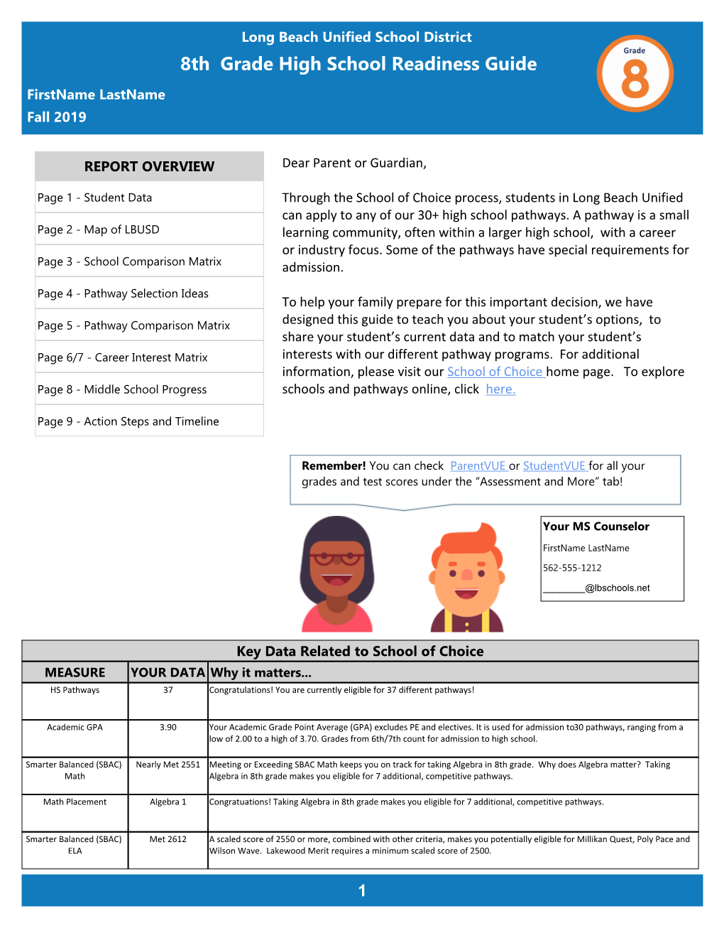 8Th Grade High School Readiness Guide