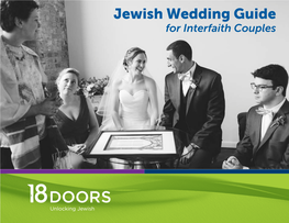 Jewish Wedding Guide for Interfaith Couples Contents