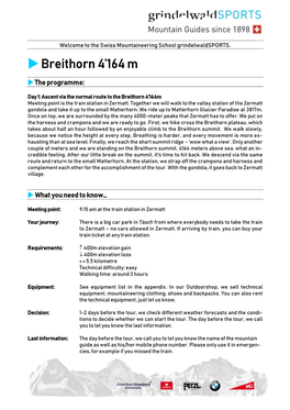 Programme Breithorn (224.9 Kib)