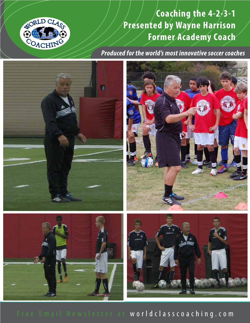 Coaching the 4-2-3-1 Presented by Wayne Harrison Former Academy Coach