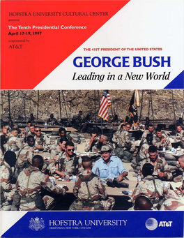 George Bush Leading in a New World