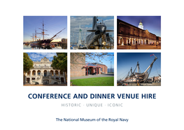 Conference and Dinner Venue Hire Historic