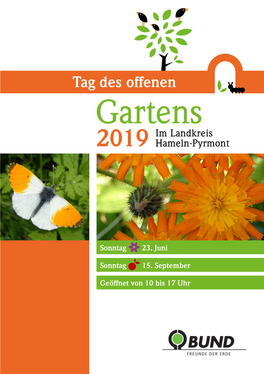 Gartens Im Landkreis 2019 Hameln-Pyrmont