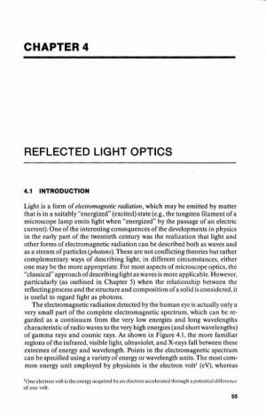 Chapter 4 Reflected Light Optics
