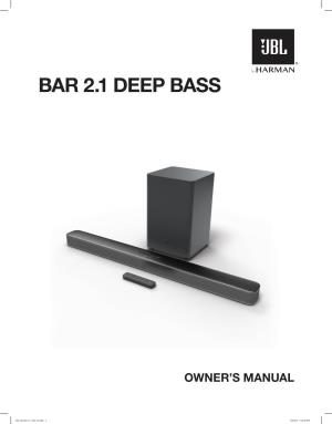 Bar 2.1 Deep Bass
