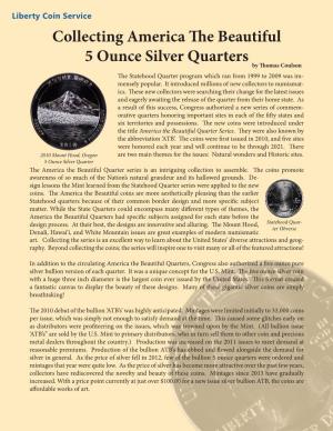 Collecting America the Beautiful 5 Ounce Silver Quarters