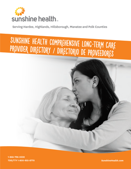 Sunshine Health Comprehensive Long-Term Care Provider Directory