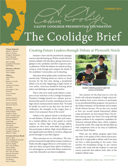 The Coolidge Brief