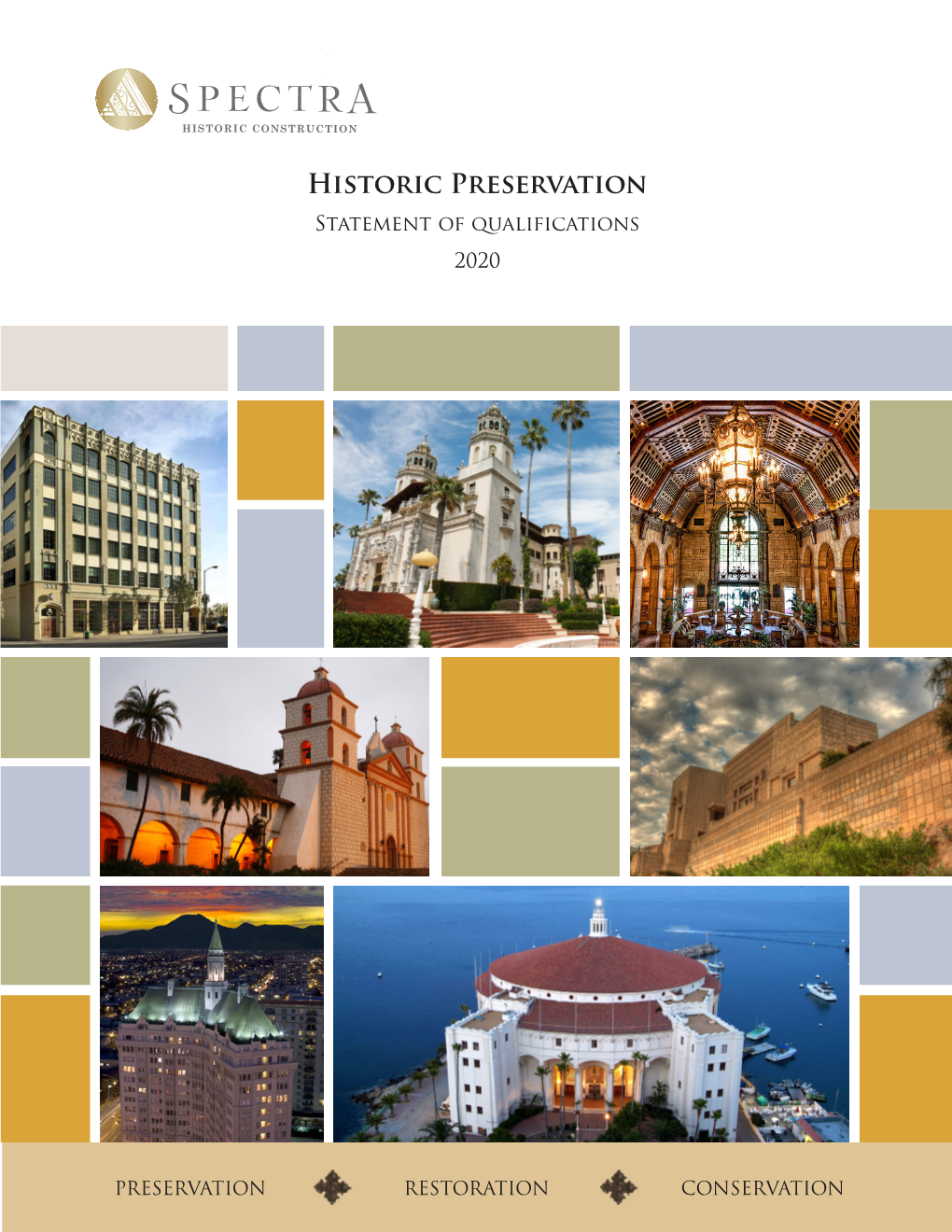 Historic Preservation Statement of Qualifications 2020