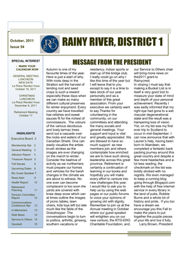 Rainy River, District 1