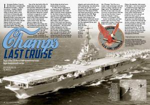 Saga of the US Navy's Last Operational Axial Flight Deck Aircraft Carrier BY