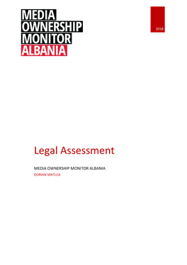 Legal Assessment ALB-Nhedits