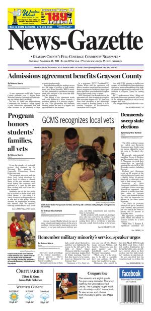 Grayson County's Full-Coverage Community Newspaper