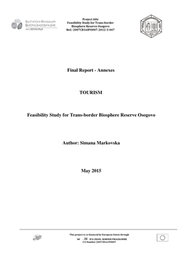 Final Report - Annexes