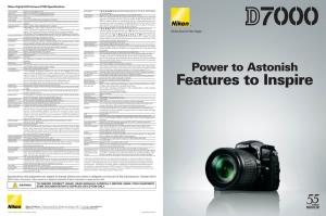 Nikon D7000 Brochure
