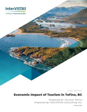 2019 Economic Impact of Tourism of Tofino