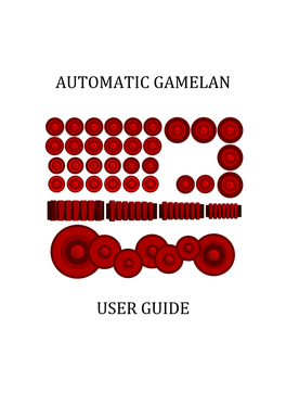 Automatic Gamelan User Guide