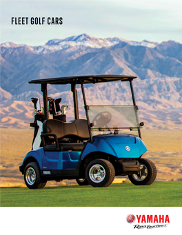 Fleet Golf Cars the Easy Choice™ When Luxury, Performance and Value Matter
