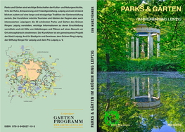 Parks & Gärten Im Grünen Ring Leipzig 2014