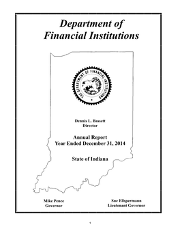 Department of Financial Institutions