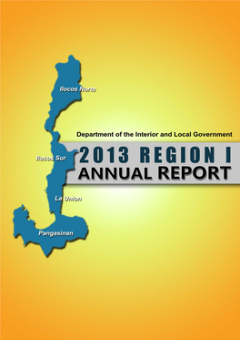 Region 1 Annual Report 2013