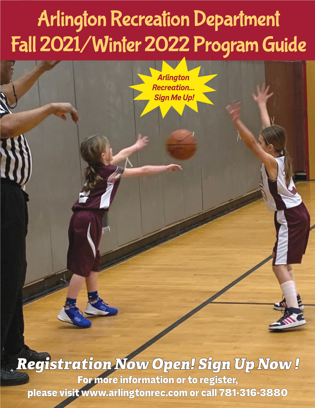 Arlington Recreation Department Fall 2021/Winter 2022 Program Guide