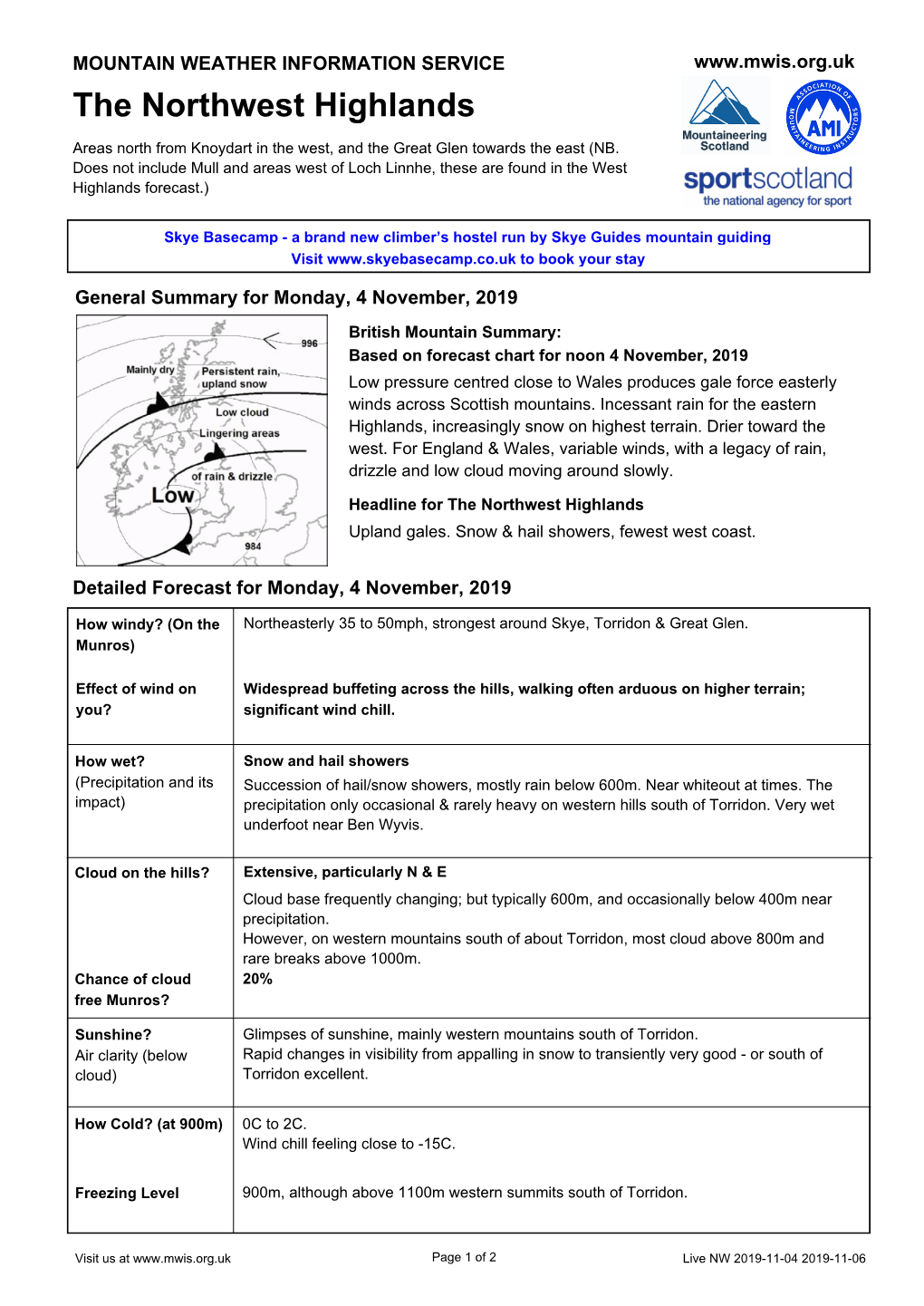 The Northwest Highlands