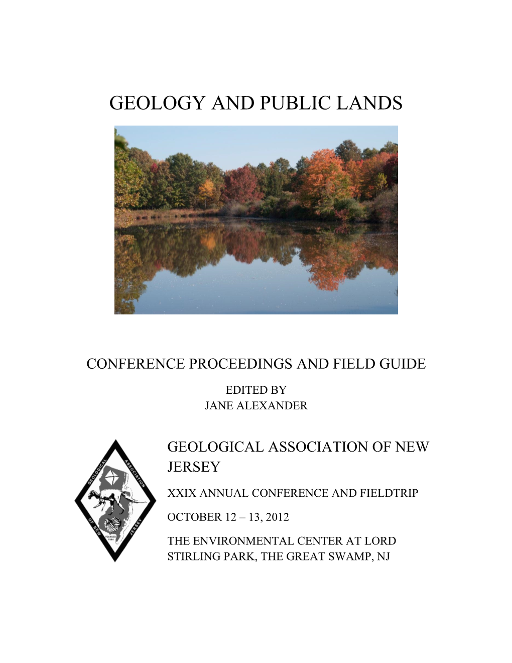 Geology and Public Lands