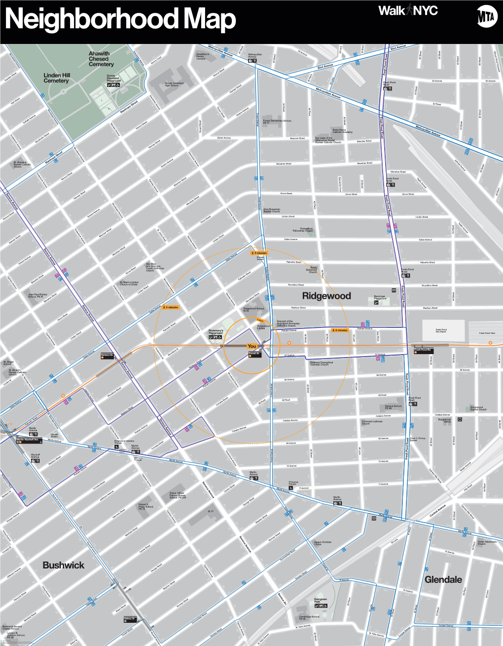 Neighborhood Map ¯