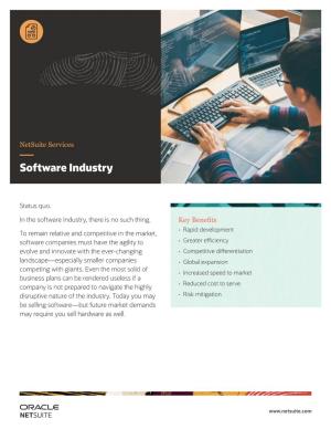 Software Industry