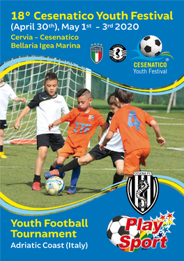 Cesenatico Youth Festival (April 30Th), May 1St - 3Rd 2020 Cervia - Cesenatico Bellaria Igea Marina