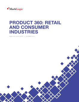 Product 360: Retail and Consumer Industries