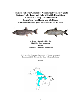 Technical Fisheries Committee Administrative Report 2007: Status
