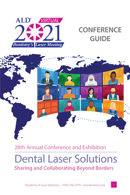 28Th Annual Conference and Exhibition Dental Laser Solutions Sharing and Collaborating Beyond Borders