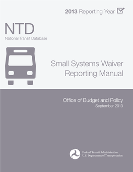 NTD Small Systems Manual