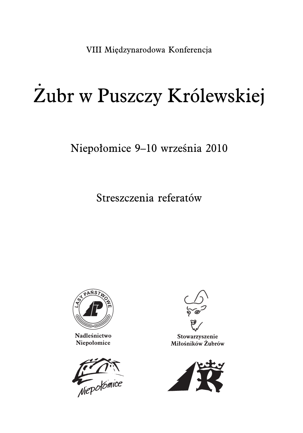 Żubr W Puszczy Królewskiej