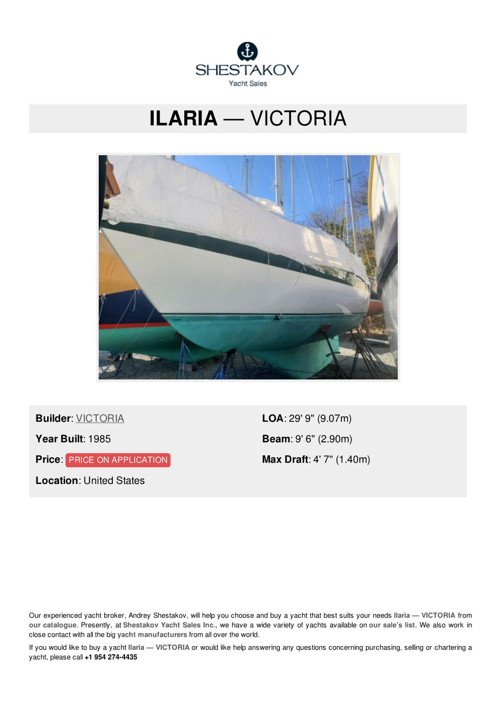 Ilaria — Victoria