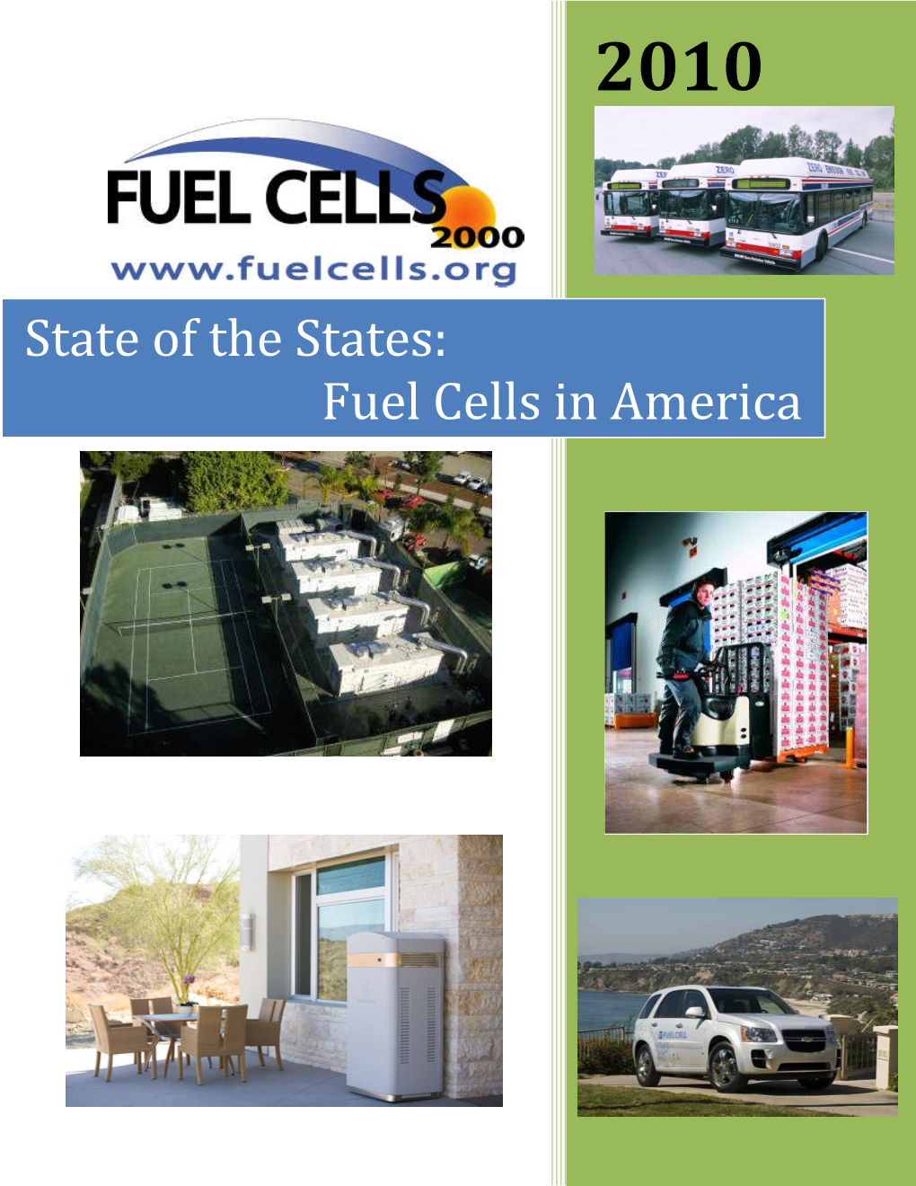 Fuel Cells in America Authors and Acknowledgements