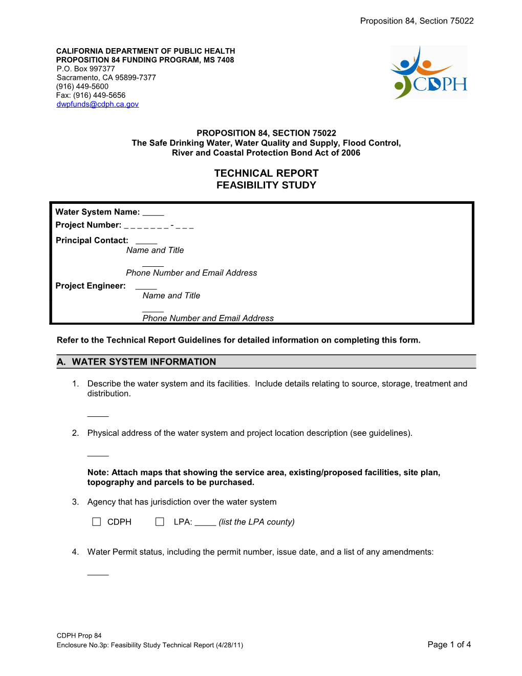 (3) ARRA Applicant Engineering Report Format 5-20-2009