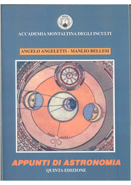 Appunti Di Astronomia